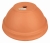 DEGREA Misa Ciotola CICLAMINO Ceramiczna Klasyczna Prosta Włoska Terakota D28 cm + Podstawek D23 cm