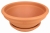 DEGREA Misa Ciotola CICLAMINO D33 cm Ceramiczna Klasyczna Prosta Włoska Terakota + Podstawka D25