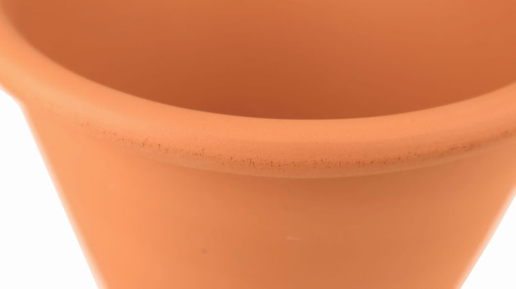 DEGREA Doniczka VASO POMPEI D23 Ceramiczna Klasyczna Prosta Włoska Terakota + Podstawek D21 cm