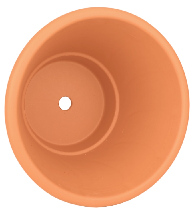 DEGREA Doniczka VASO POMPEI D31 Ceramiczna Klasyczna Prosta Włoska Terakota + Podstawek D28 cm