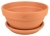 DEGREA Misa Ciotola IBIS D25 Ceramiczna Klasyczna Prosta Włoska Terakota 25cm + Podstawek D23 cm