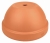 DEGREA Misa Ciotola IBIS D25 Ceramiczna Klasyczna Prosta Włoska Terakota 25cm + Podstawek D23 cm