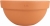 DEGREA Misa Ciotola IBIS D30 Ceramiczna Klasyczna Prosta Włoska Terakota 30cm + Podstawek D28 cm