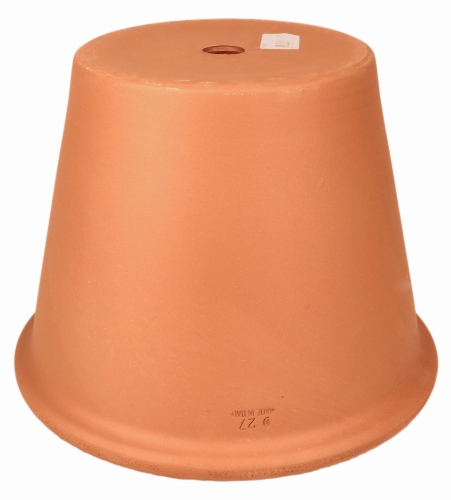 DEGREA Doniczka VASO POMPEI D27 Ceramiczna Klasyczna Prosta Włoska Terakota 27cm
