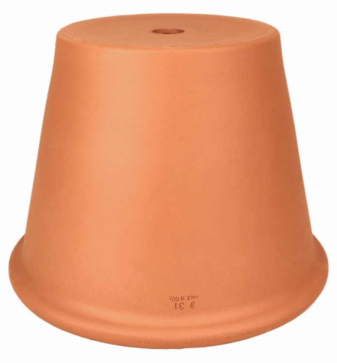 DEGREA Doniczka VASO POMPEI D31 Ceramiczna Klasyczna Prosta Włoska Terakota 31cm