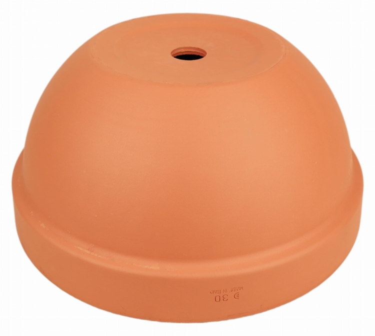 DEGREA Misa Ciotola IBIS D30 Ceramiczna Klasyczna Prosta Włoska Terakota 30cm