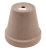 DEGREA Doniczka VASO VULCANO D21 Ceramiczna Klasyczna Prosta Włoska Terakota Szara 21cm