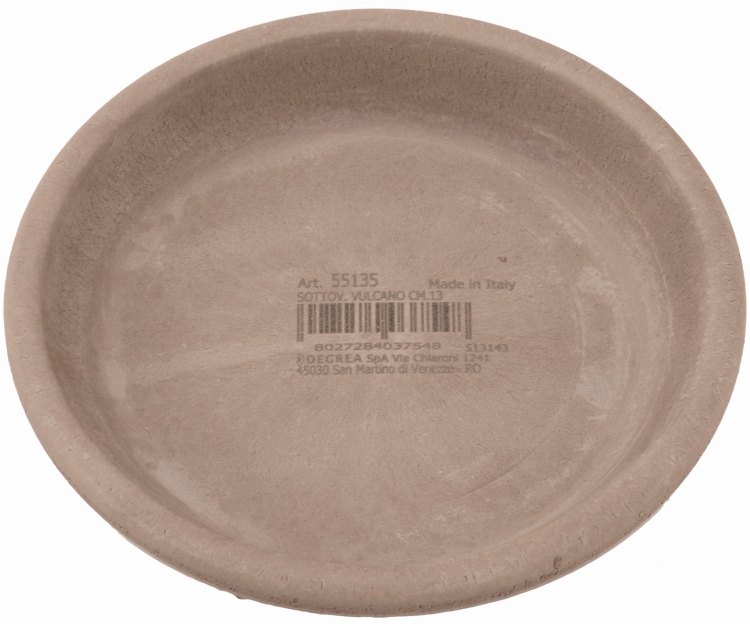 DEGREA Podstawka SOTTOVASO VULCANO D13 Ceramiczna Terakota 13cm