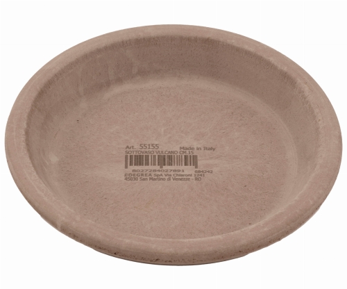 DEGREA Podstawka SOTTOVASO VULCANO D15 Ceramiczna Terakota 15cm