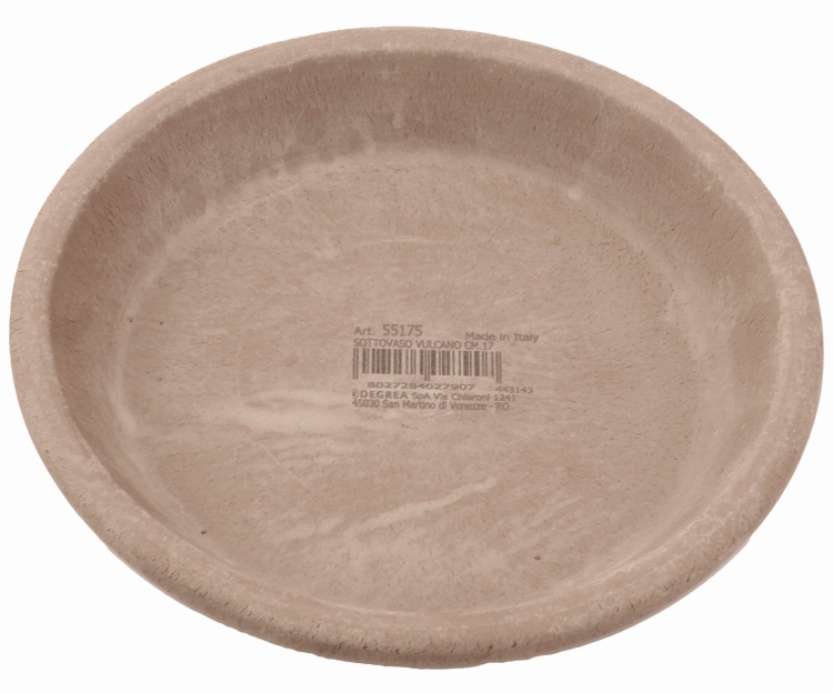 DEGREA Podstawka SOTTOVASO VULCANO D17 Ceramiczna Terakota 17cm