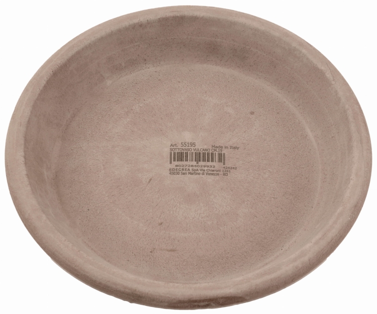 DEGREA Podstawka SOTTOVASO VULCANO D19 Ceramiczna Terakota 19cm