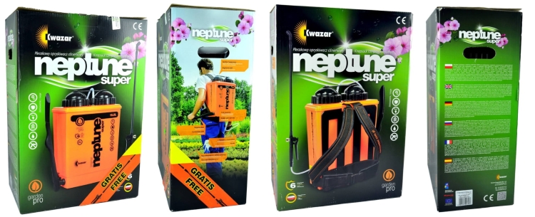 KWAZAR opryskiwacz plecakowy NEPTUNE SUPER 15L