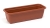 Skrzynka balkonowa Natura 50cm CEGLASTA Lamela LA500-31