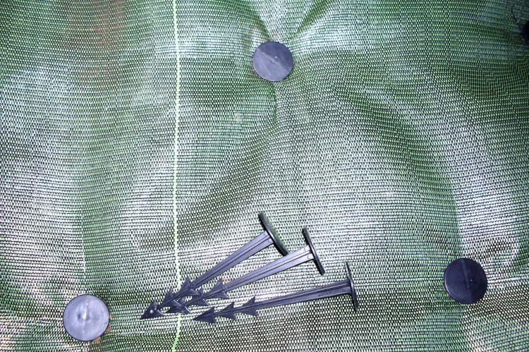 Kotwy L125mm 12,5cm 100szt GardenPEG do Agrowłókniny Kołki Szpilki