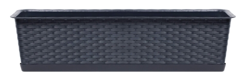 Skrzynka Balkonowa Ratolla Case P Antracyt ISR500P-S433