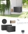 Skrzynia MBWL190-S433 WOODEBOX 190L Antracyt