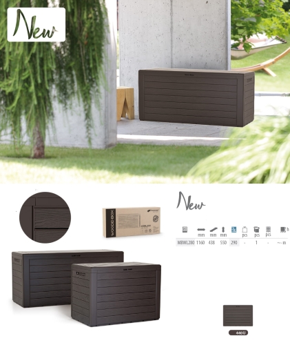 Skrzynia MBWL280-440U WOODEBOX 280L Umbra