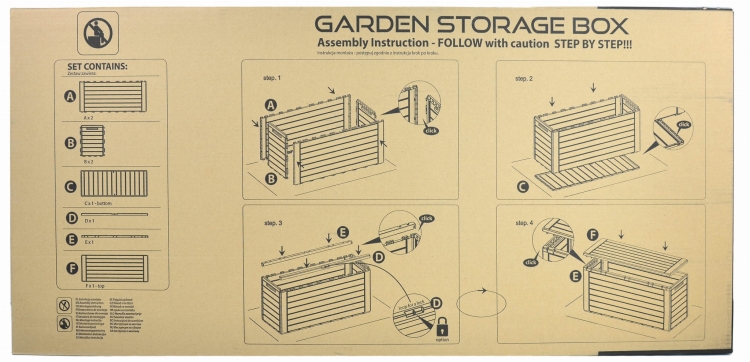 Skrzynia MBWL280-440U WOODEBOX 280L Umbra