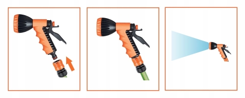 Claber Zraszacz Pistolet Sitko ERGO Prosty 8541