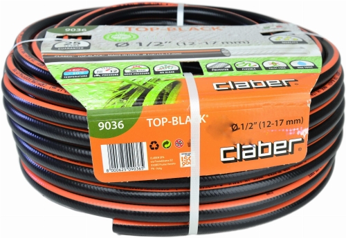 Claber Wąż 1/2" Top Black 12-17mm 1 mb