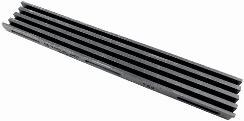 Kanał Grzebieniowy MONO 150 5x15x100[cm] C250 ANTRACYT Polimerobetonowy