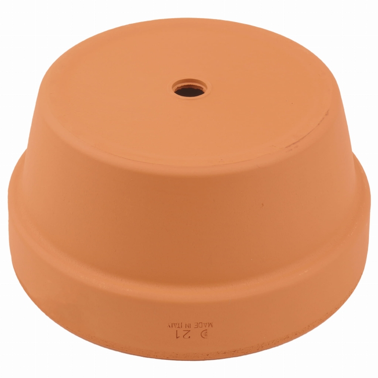 DEGREA Doniczka MINI VASO D21 Ceramiczna Terakota NISKA 21cm