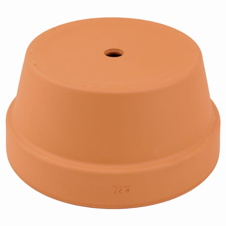 DEGREA Doniczka MINI VASO D27 Ceramiczna Terakota NISKA 27cm