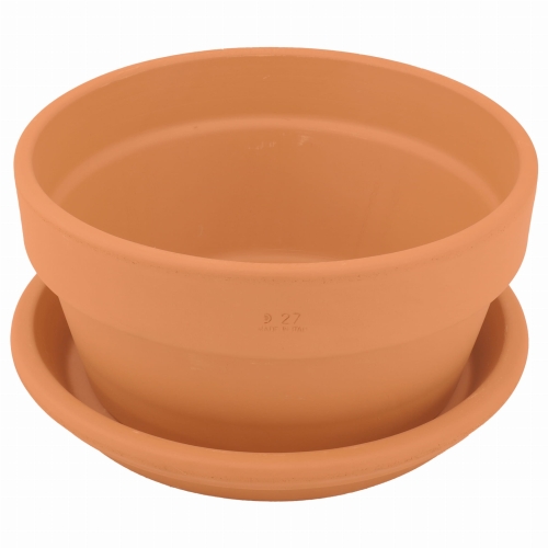 DEGREA Doniczka ceramiczna MINI VASO D27 + Podstawka D28