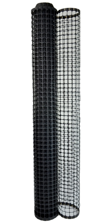 NORTENE Siatka MAXISQUARE 20mm PCV ANTRACYT 1x5m
