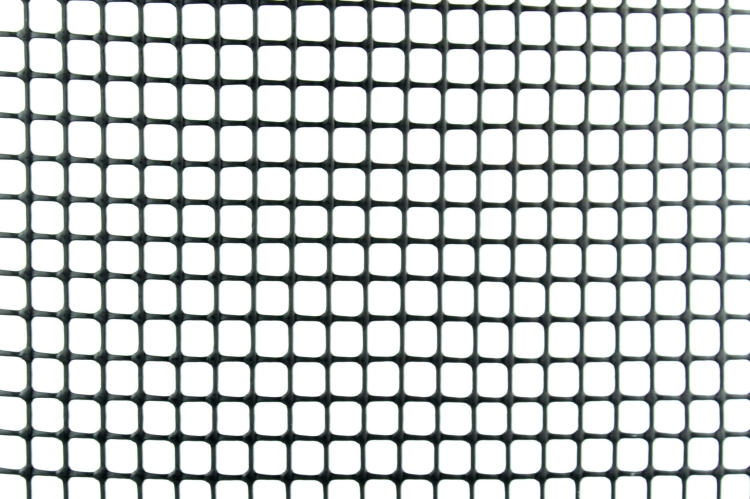 NORTENE Siatka SQUARE 10mm Plastikowa ANTRACYT 1x5m
