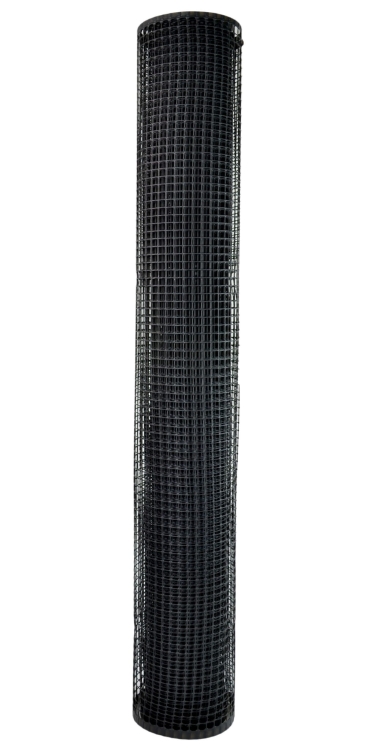 NORTENE Siatka SQUARE 10mm Plastikowa ANTRACYT 1x5m