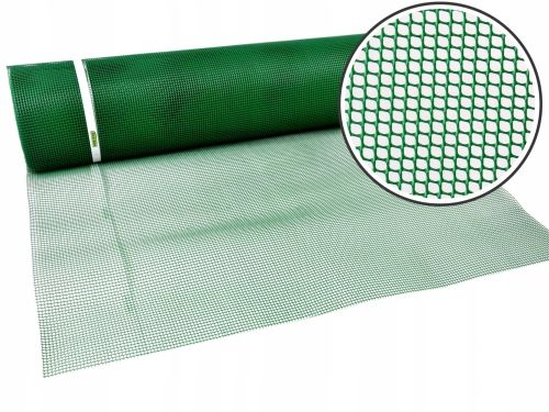 Nortene Siatka Zielona PCV 1x25m 5mm