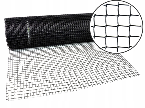 Nortene Siatka Czarna PCV 1x25m 20mm 2000907