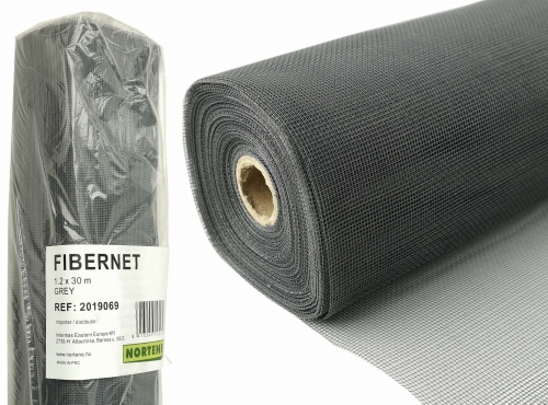 Moskitiera Siatka 1,2x30m FIBERNET Nortene