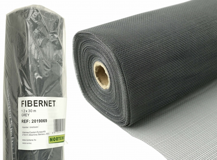 Moskitiera Siatka 1,2x30m FIBERNET Nortene
