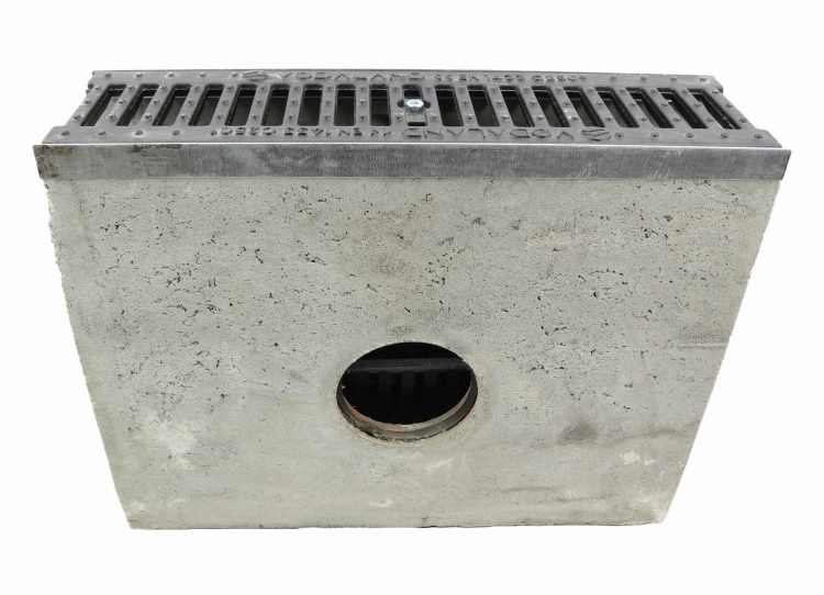 Osadnik DN100 C250 38,5x14x50[cm] osadnik betonowy wzmocniony / ruszt żeliwny