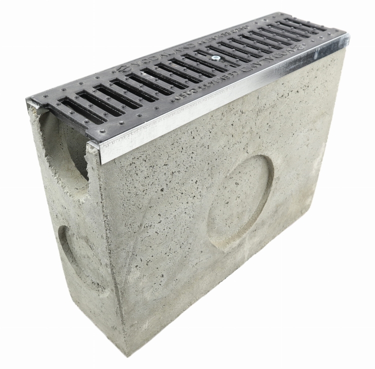 Osadnik DN100 C250 38,5x14x50[cm] osadnik betonowy wzmocniony / ruszt żeliwny