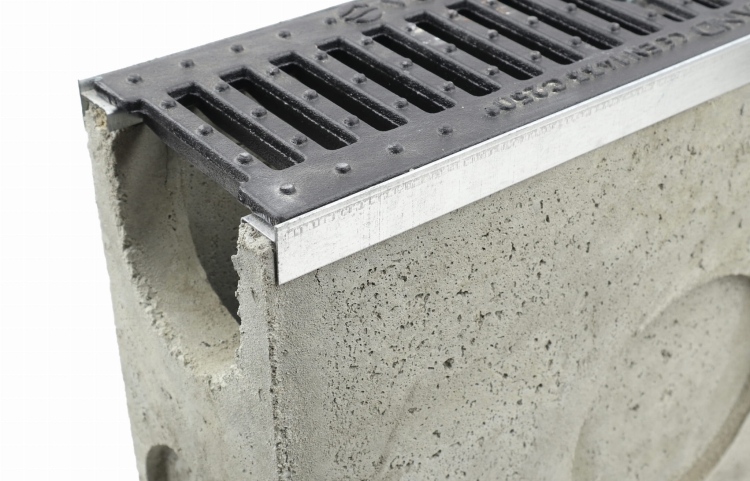 Osadnik DN100 C250 38,5x14x50[cm] osadnik betonowy wzmocniony / ruszt żeliwny