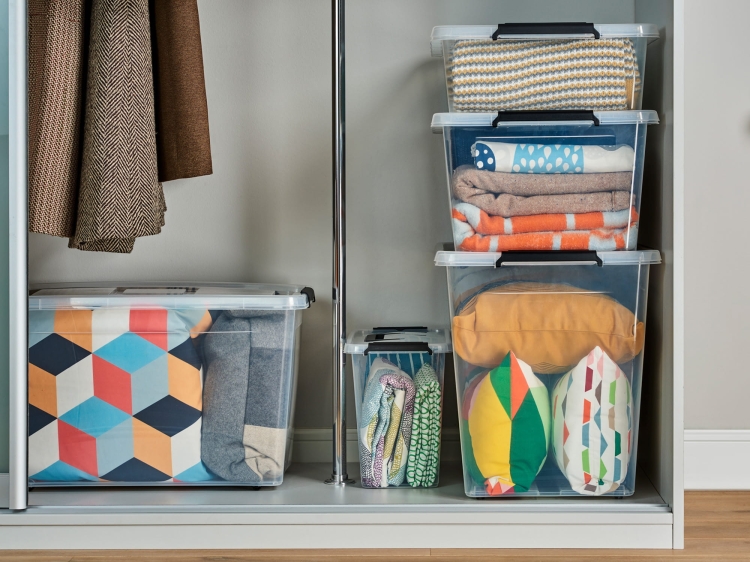 Pojemnik 6L Plastikowy Transparentny z Pokrywą SimpleStore Pudełko