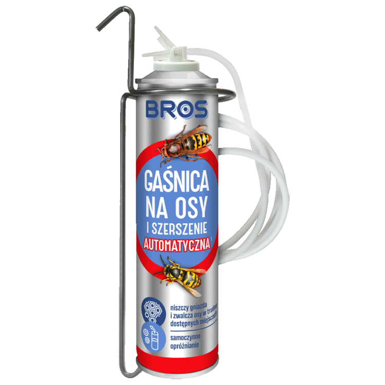 Bros Gaśnica na osy i szerszenie automatyczna 400ml