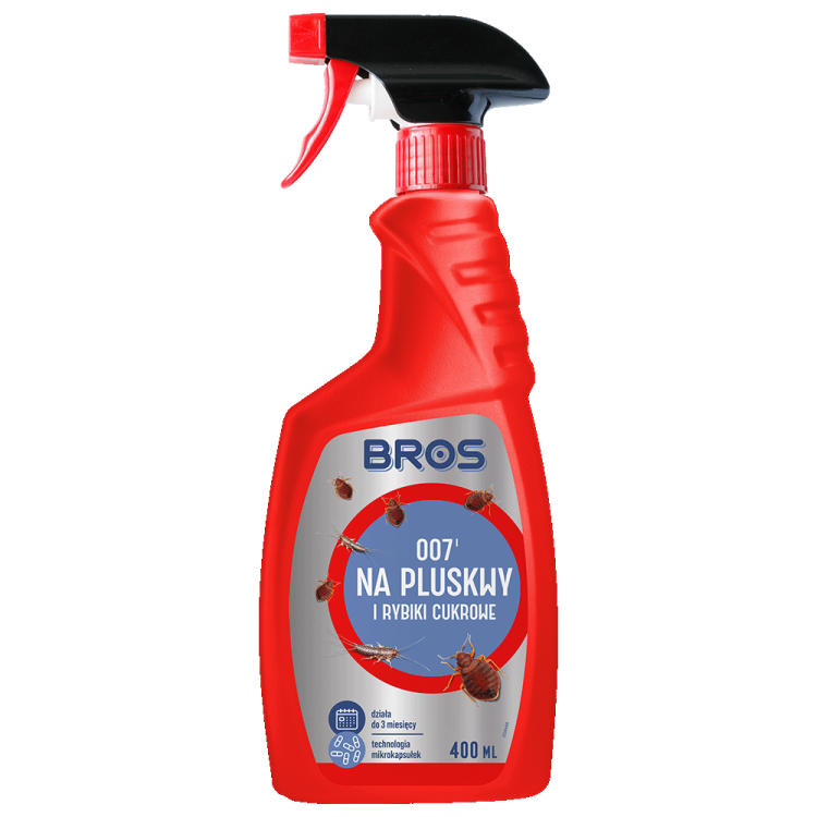 Bros 007 na pluskwy i rybiki cukrowe 400ml