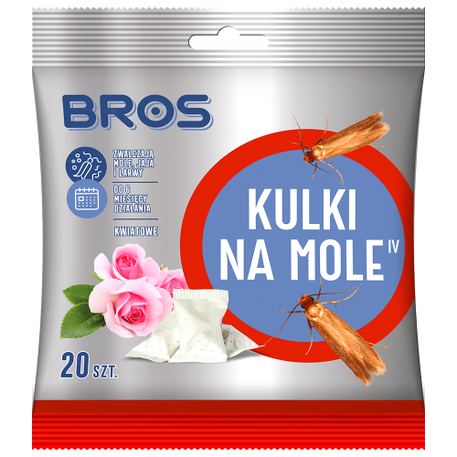 BROS Kulki na Mole 20 szt. Kwiatowe