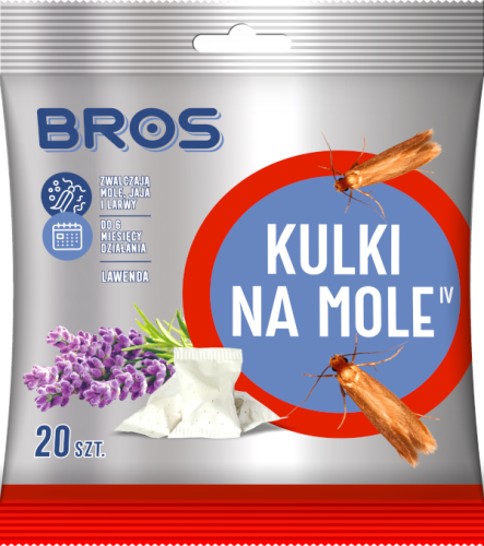 BROS kulki na mole lawenda