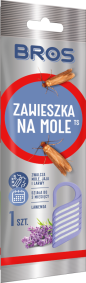 BROS zawieszka na mole lawendowa