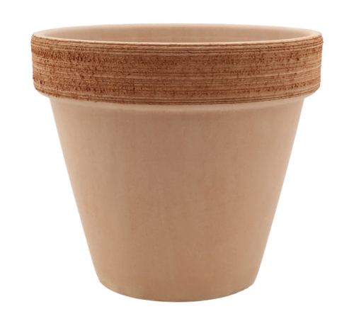 DEGREA Doniczka VASO ARENA GRAFFIATO D19 Ceramiczna Terakota 19cm