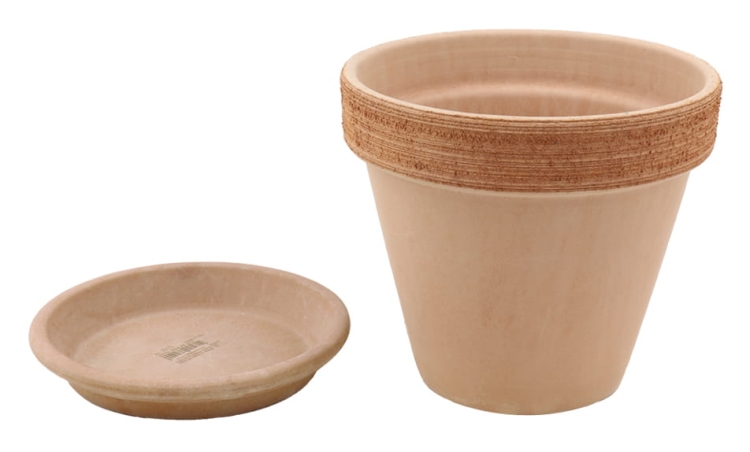 DEGREA Doniczka VASO ARENA GRAFFIATO D19 Ceramiczna Terakota 19cm