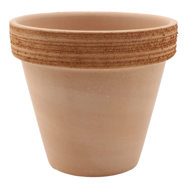 DEGREA Doniczka VASO ARENA GRAFFIATO D17 Ceramiczna Terakota 17cm