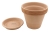 DEGREA Doniczka VASO ARENA GRAFFIATO D17 Ceramiczna Terakota 17cm
