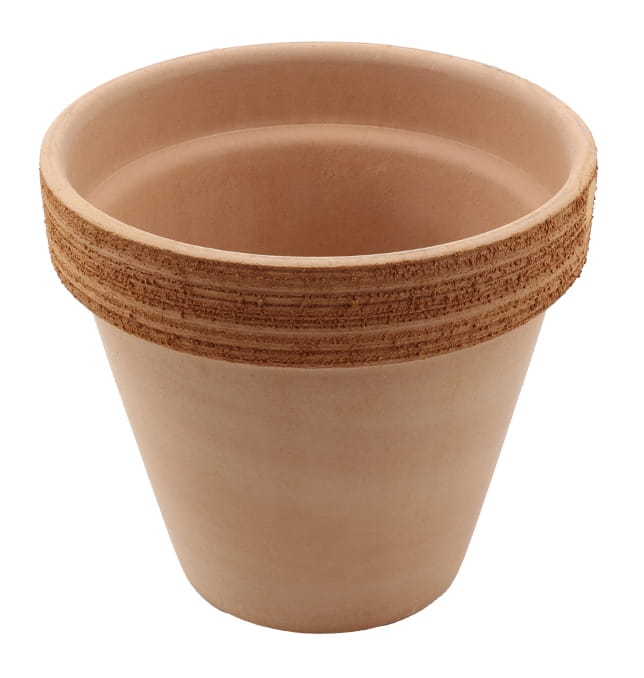 DEGREA Doniczka VASO ARENA GRAFFIATO D15 Ceramiczna Terakota 15cm