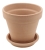 DEGREA Doniczka VASO ARENA D17 Ceramiczna Terakota 17cm